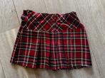 Schotse rok carnaval XS, Ophalen of Verzenden, Zo goed als nieuw, Maat 34 (XS) of kleiner, Boven de knie