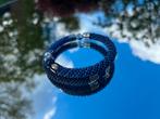 Kralen armband, Ophalen of Verzenden, Zo goed als nieuw, Paars, Overige materialen