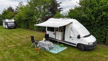 Fiat Ducato Camper L3H3 gasloos, veel pakruimte, Apk 2026 beschikbaar voor biedingen