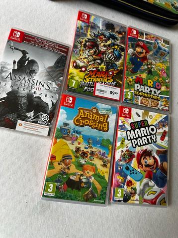 Nintendo Switch Games 35 PER STUK! beschikbaar voor biedingen