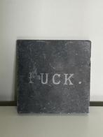 Tegeltje met tekst, Verzenden, Zo goed als nieuw, Overig