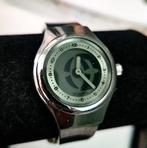 Fossil Big Tic JR 7889 Dameshorloge Vintage, Staal, Gebruikt, Staal, Fossil