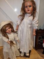 2 antieke poppen Verhoye-Belgie, Verzenden, Gebruikt, Pop