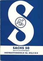 Sachs 50 handleiding instructieboek (6204z), Ophalen of Verzenden, Zo goed als nieuw