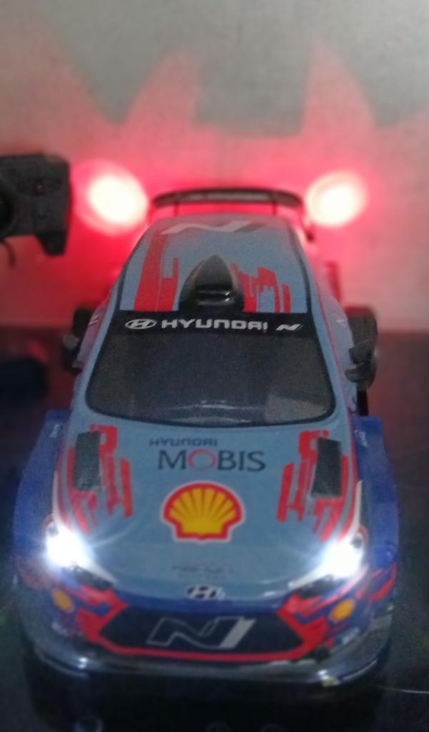 Hyundai I20 WRC, Hobby en Vrije tijd, Modelbouw | Radiografisch | Auto's, Zo goed als nieuw, Auto offroad, Overige typen, Schaal 1:10