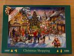 Kerstpuzzel 1000 stukjes van merk Jigsaw, Ophalen of Verzenden, 500 t/m 1500 stukjes, Zo goed als nieuw