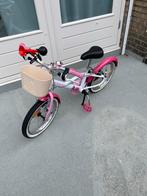Leuke B'Twin kinderfiets 16 inch, Fietsen en Brommers, Fietsen | Meisjes, Ophalen, Zo goed als nieuw, 16 inch, Handrem