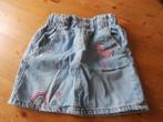 rok spijkerrok met eenhoorn regenboog ed skirt denim mt 122, Kinderen en Baby's, Kinderkleding | Maat 122, Skirt denim, Meisje