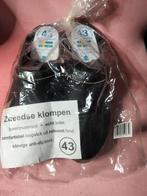Zweedse klompen maat 43 - Nieuw in verpakking, Ophalen of Verzenden, Nieuw, Zwart, Pantoffels of Sloffen