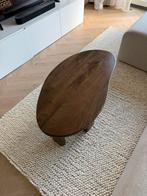 H&M home salontafel organisch mangohout, Huis en Inrichting, 100 tot 150 cm, Zo goed als nieuw, Overige vormen, Minder dan 50 cm
