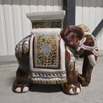 XL keramieken olifant planten standaard 42 cm, Ophalen