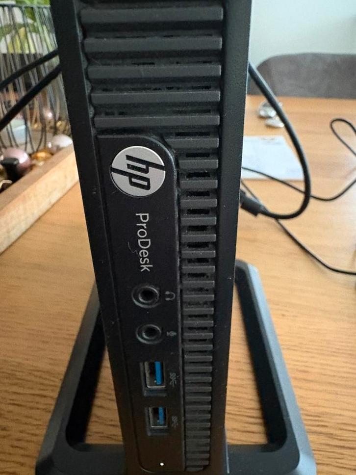 HP Prodesk met Asus 22” tft monitor, Computers en Software, Desktop Pc's, Gebruikt, 2 tot 3 Ghz, HDD, 8 GB, Met monitor, Ophalen of Verzenden