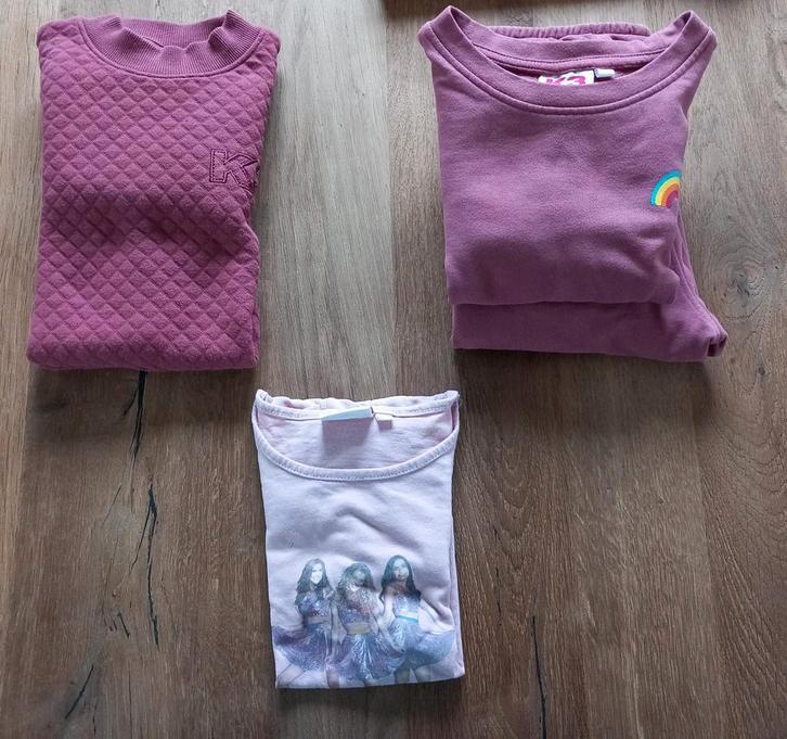 K3 kledingpakketje maat 122 en 128, Kinderen en Baby's, Kinderkleding | Kinder-kledingpakketten, Gebruikt, Maat 128, Ophalen of Verzenden