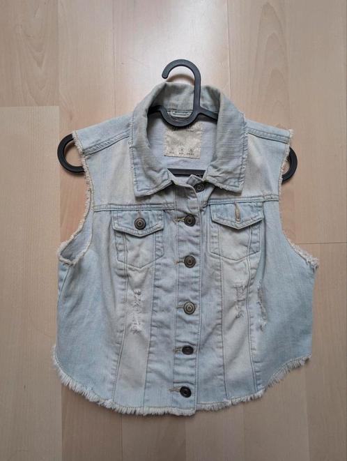 Leuke Spijker gilet/jasje/hesje. Maat 36. IZGS, Kleding | Dames, Tops, Zo goed als nieuw, Maat 36 (S), Blauw, Ophalen of Verzenden