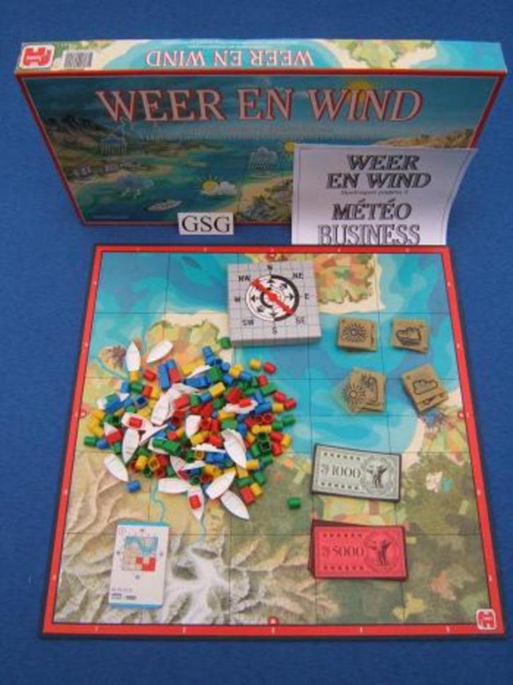 Weer en wind nr. 551-02, Hobby en Vrije tijd, Gezelschapsspellen | Bordspellen, Zo goed als nieuw, Ophalen