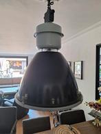 originele industriële fabriekslamp  zware emaille uitvoering, Huis en Inrichting, Lampen | Hanglampen, Ophalen of Verzenden, Gebruikt