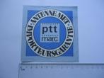 sticker oud PTT MARC Antenne piraat 27mc zender bakkie, Verzenden, Zo goed als nieuw, Bedrijf of Vereniging