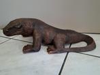 houtsnijwerk komodo indonesia, Huis en Inrichting, Ophalen, Gebruikt