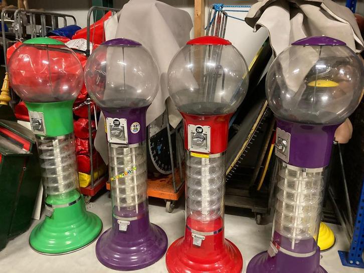 Kauwgombal automaten te koop, Hobby en Vrije tijd, Feestartikelen | Verhuur, Zo goed als nieuw, Ophalen