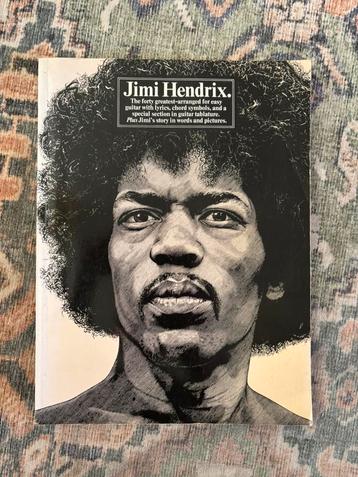 Jimi Hendrix song-chord boek beschikbaar voor biedingen