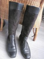 Zwarte Durea laarzen zacht kalfsleren schacht, maat 6,5 br G, Hoge laarzen, Durea, Zwart, Ophalen of Verzenden