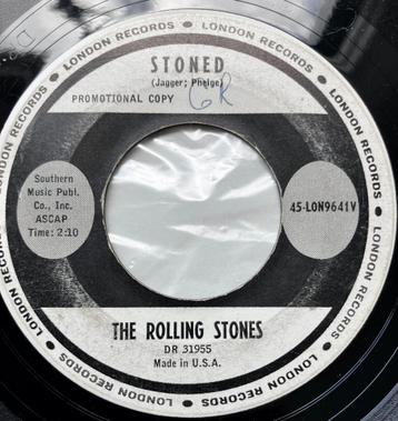 US45 Rolling stones I wanna be your man / STONED PROMO €1200 beschikbaar voor biedingen