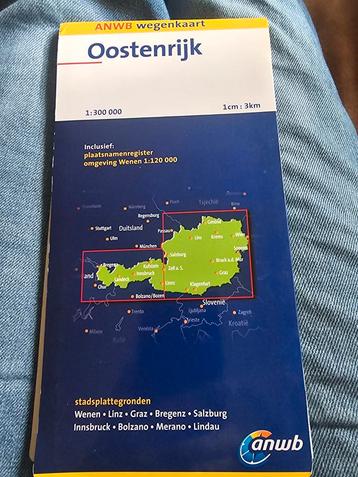 ANWB Wegenkaart Oostenrijk - 1:300.000 beschikbaar voor biedingen