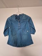 Toffe denim jurk, Hema, maat 80, Meisje, Jurkje of Rokje, Ophalen of Verzenden, Zo goed als nieuw