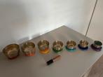 Set van 7 klankschalen, Ophalen of Verzenden, Zo goed als nieuw