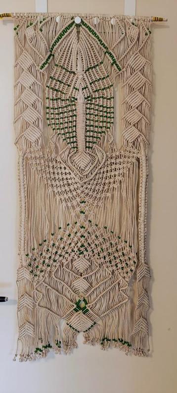 macramé gordijn - muurdecoratie beschikbaar voor biedingen