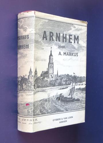 Boek geschiedenis Arnhem 1966 19e eeuw A. van Loon beschikbaar voor biedingen