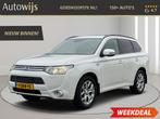 Mitsubishi Outlander 2.0 PHEV Instyle+|LEDER|ACC|CAMERA|DAB+, Zwart, 4 cilinders, Wit, Vierwielaandrijving