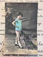 21-5-1920 Kindje met bloemen (NN), Ophalen of Verzenden, 1920 tot 1940, Gelopen, Kinderen