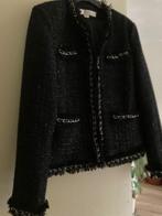 Boston Proper Parisian Shimmer Tweed jasje maat 38. Nieuw, Maat 38/40 (M), Verzenden, Zwart, Nieuw