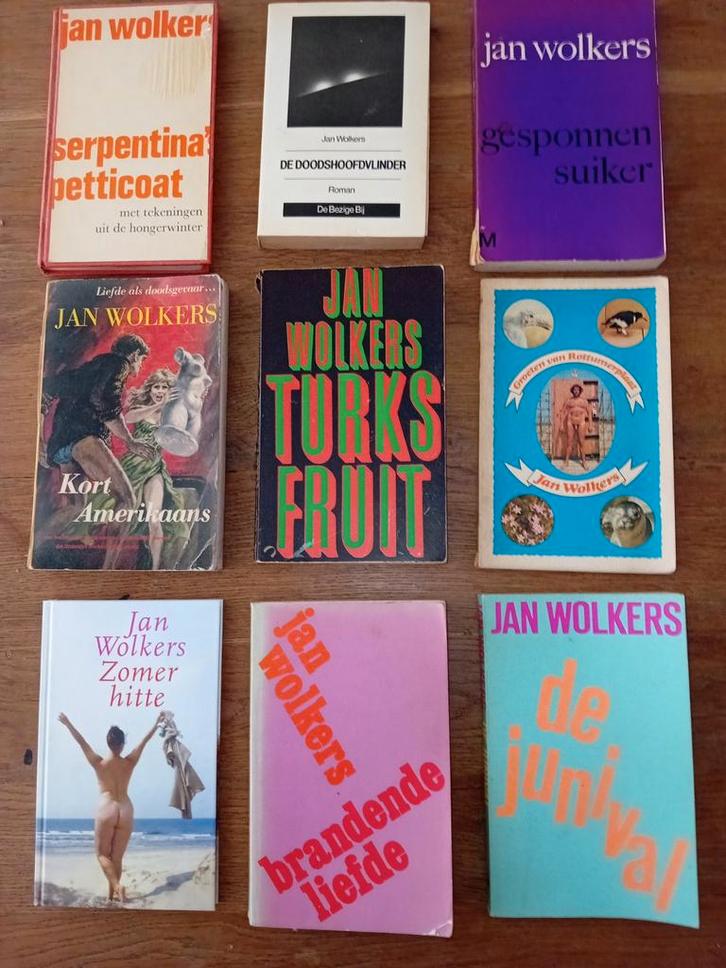 Jan Wolkers - Set van 9 Boeken, Boeken, Romans, Gelezen, Nederland, Ophalen of Verzenden