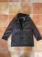 Warm gevoerde leren jas - donkerbruin maat 42, Ophalen of Verzenden, Zo goed als nieuw, Maat 42/44 (L), Bruin