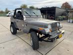 Jeep Wrangler YJ 4.2 1987 4WD Gerestaureerd Liftkit, Auto's, Stof, Zwart, Handgeschakeld, Particulier