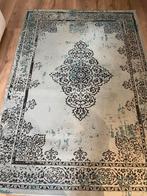 Mooi Vloerkleed 230x160 cm- Blauw/Zwart, Ophalen, Blauw, 150 tot 200 cm, 200 cm of meer