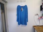 Blauw tricot tuniek met siersteentjes See You 50 nieuw!, Kleding | Dames, Grote Maten, See You, Blauw, Blouse of Tuniek, Nieuw