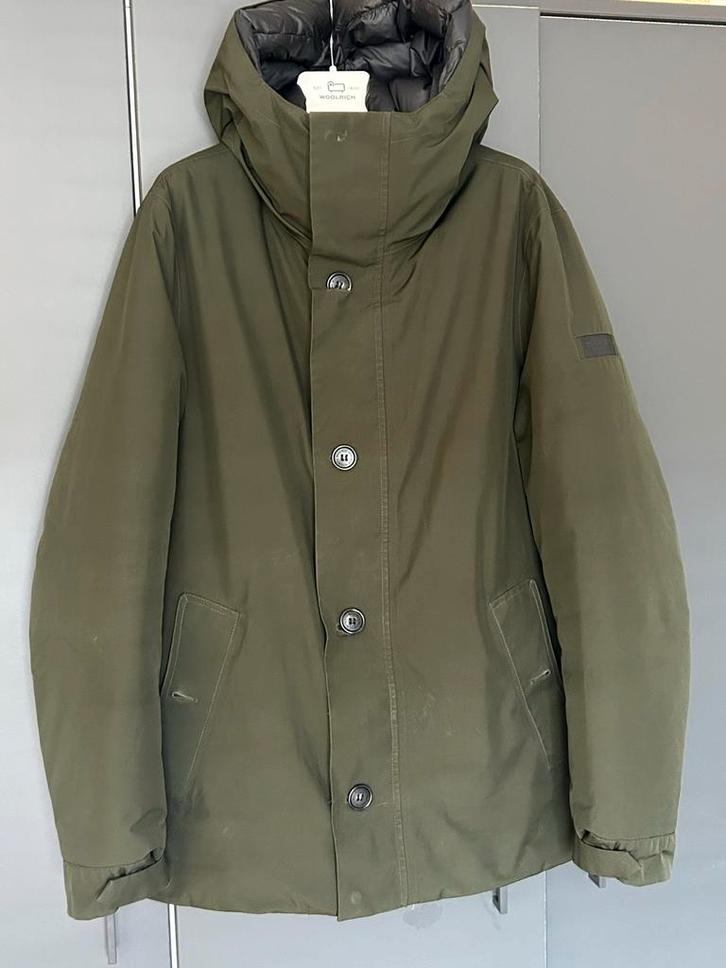 Woolrich Teton Goretex Jas - Maat L, Kleding | Heren, Jassen | Winter, Nieuw, Maat 52/54 (L), Groen, Ophalen of Verzenden