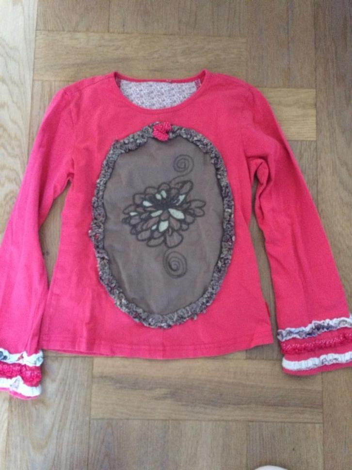 Leuke nog nette longsleeve Carbone maat 122/128, Kinderen en Baby's, Kinderkleding | Maat 122, Gebruikt, Jongen, Shirt of Longsleeve