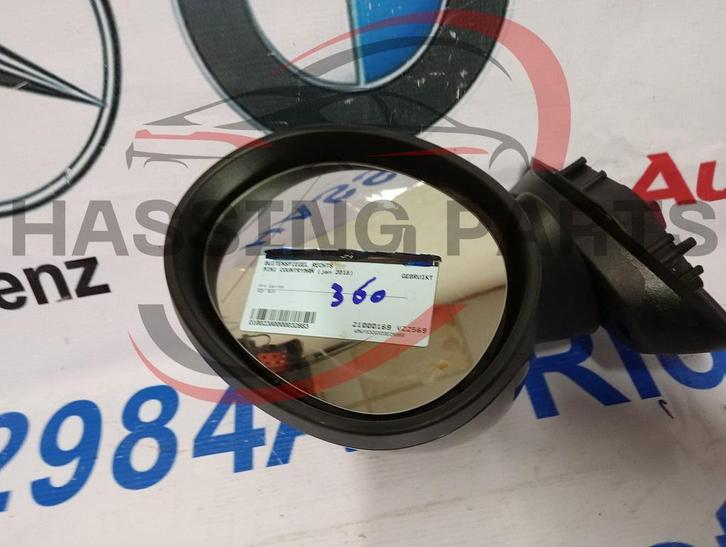 Mini Countryman Buitenspiegel Rechts 2018, Auto-onderdelen, Spiegels, Mini, Gebruikt, Ophalen of Verzenden