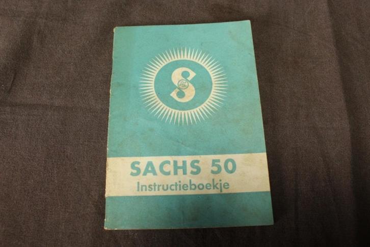 Sachs 1955 47cc 2 versnellingen instructie boekje uit 1955, Fietsen en Brommers, Handleidingen en Instructieboekjes, Gebruikt