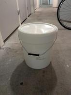 Emmers 25L, Ophalen, Zo goed als nieuw, Kunststof, Met deksel