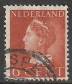 Nederland 1940 333 Wilhelmina 6c, Gest, Postzegels en Munten, Postzegels | Nederland, Ophalen of Verzenden, T/m 1940, Gestempeld