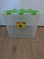 Opbergbox met klapdeksel - 24 liter, Huis en Inrichting, Woonaccessoires | Kisten, Ophalen, Minder dan 50 cm, Zo goed als nieuw
