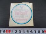 sticker raamsticker VALVOLINE TECTYL rust preventives, Ophalen, Zo goed als nieuw