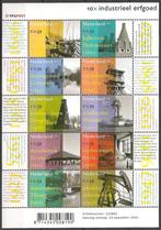 Industrieel erfgoed blok 2104 - 2113 XXX. ADV. no.26 F., Postzegels en Munten, Postzegels | Nederland, Na 1940, Verzenden, Postfris