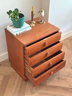 Vintage kast Dyrlund deens design teak hout jaren 50/60/70, Huis en Inrichting, Kasten | Ladekasten, Ophalen, Gebruikt, Teakhout