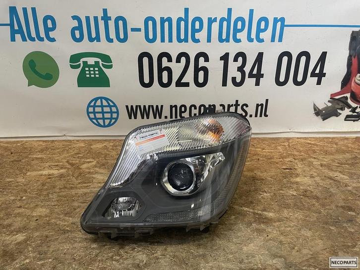 W906 FACELIFT XENON KOPLAMP LINKS A9068203161 COMPLEET, Auto-onderdelen, Verlichting, Mercedes-Benz, Gebruikt, Ophalen of Verzenden